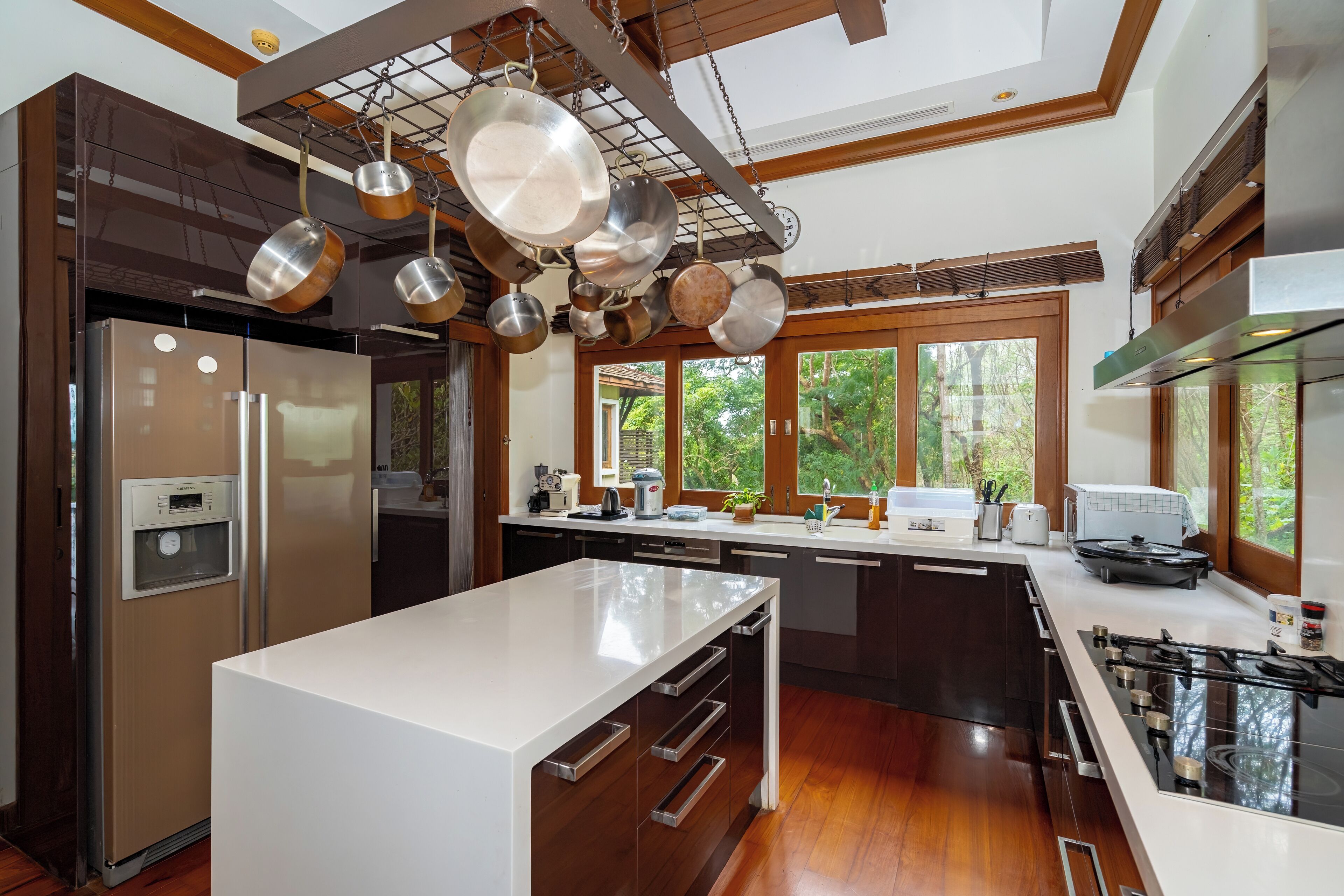 Villa, Balcony, Partial Sea View | Private kitchen