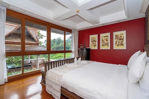 Villa, Balcony, Partial Sea View | Free WiFi, bed sheets - Royal Legacy Golf Villa (Rawai)