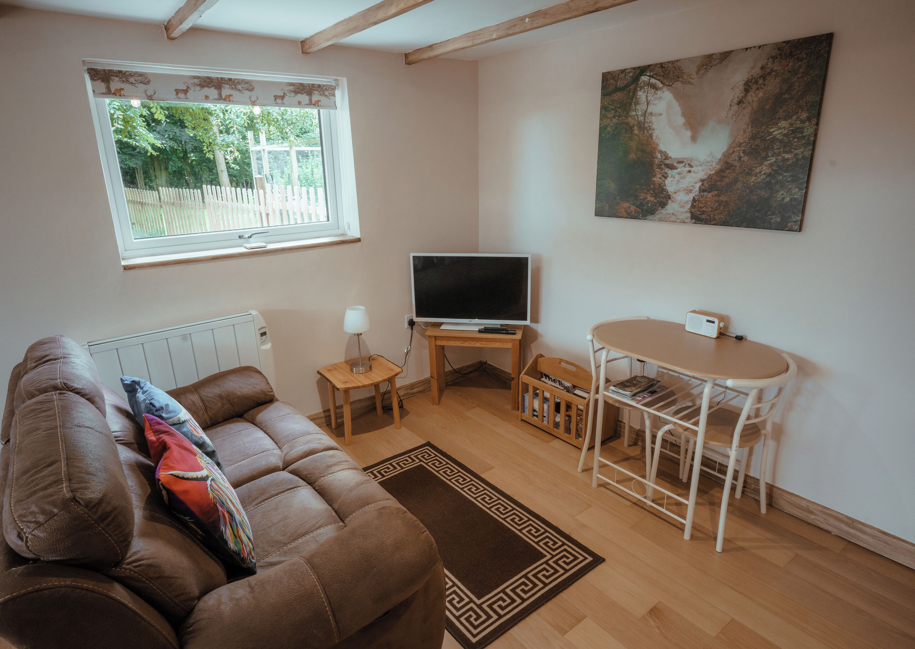 Cabane, 1 chambre | Coin séjour