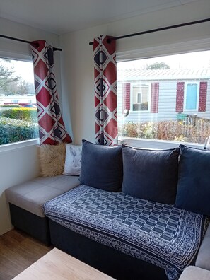 Living area - Mobile home 42m² 6/8 persons (Pont-Aven)
