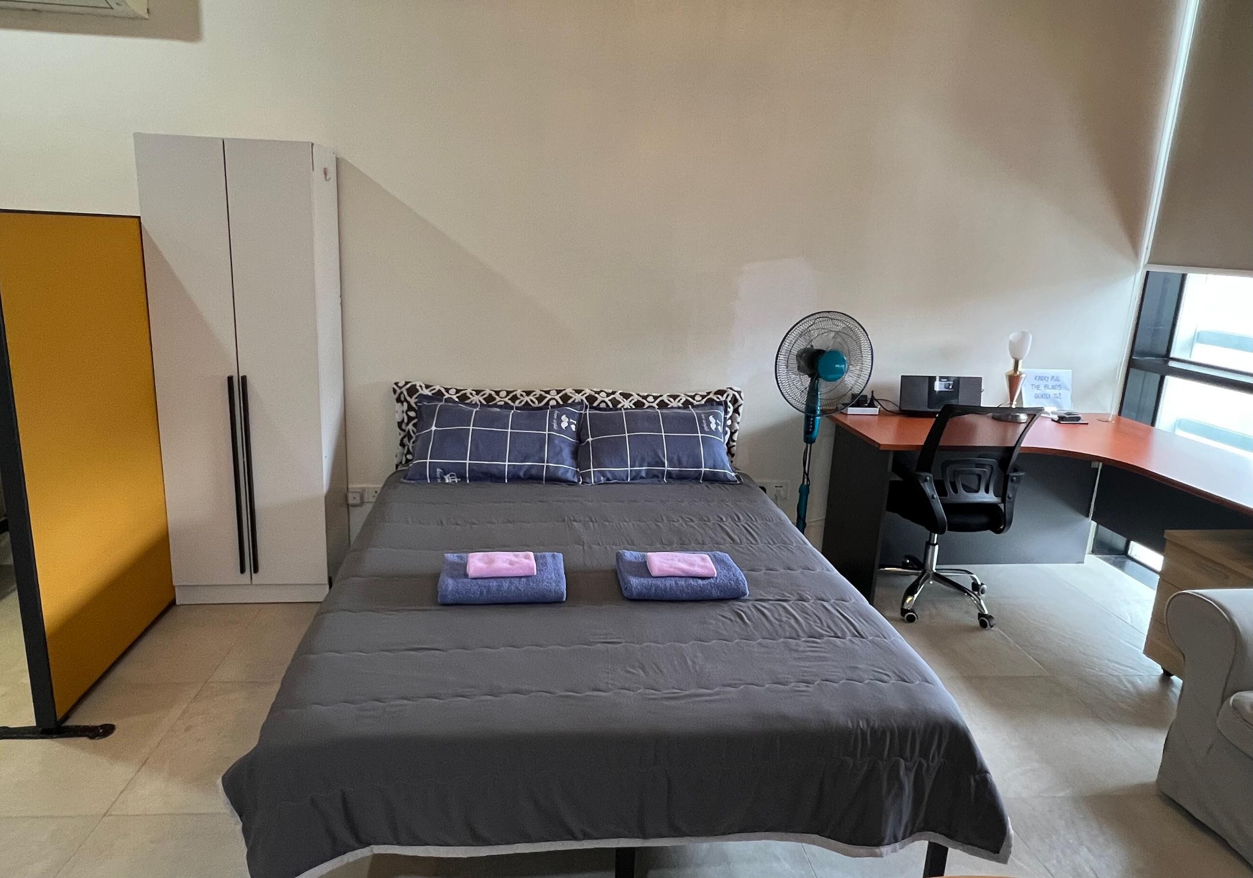 Monolocale Business, letti multipli, angolo cottura, vista giardino | Minibar, con stile personalizzato, con arredamento individuale