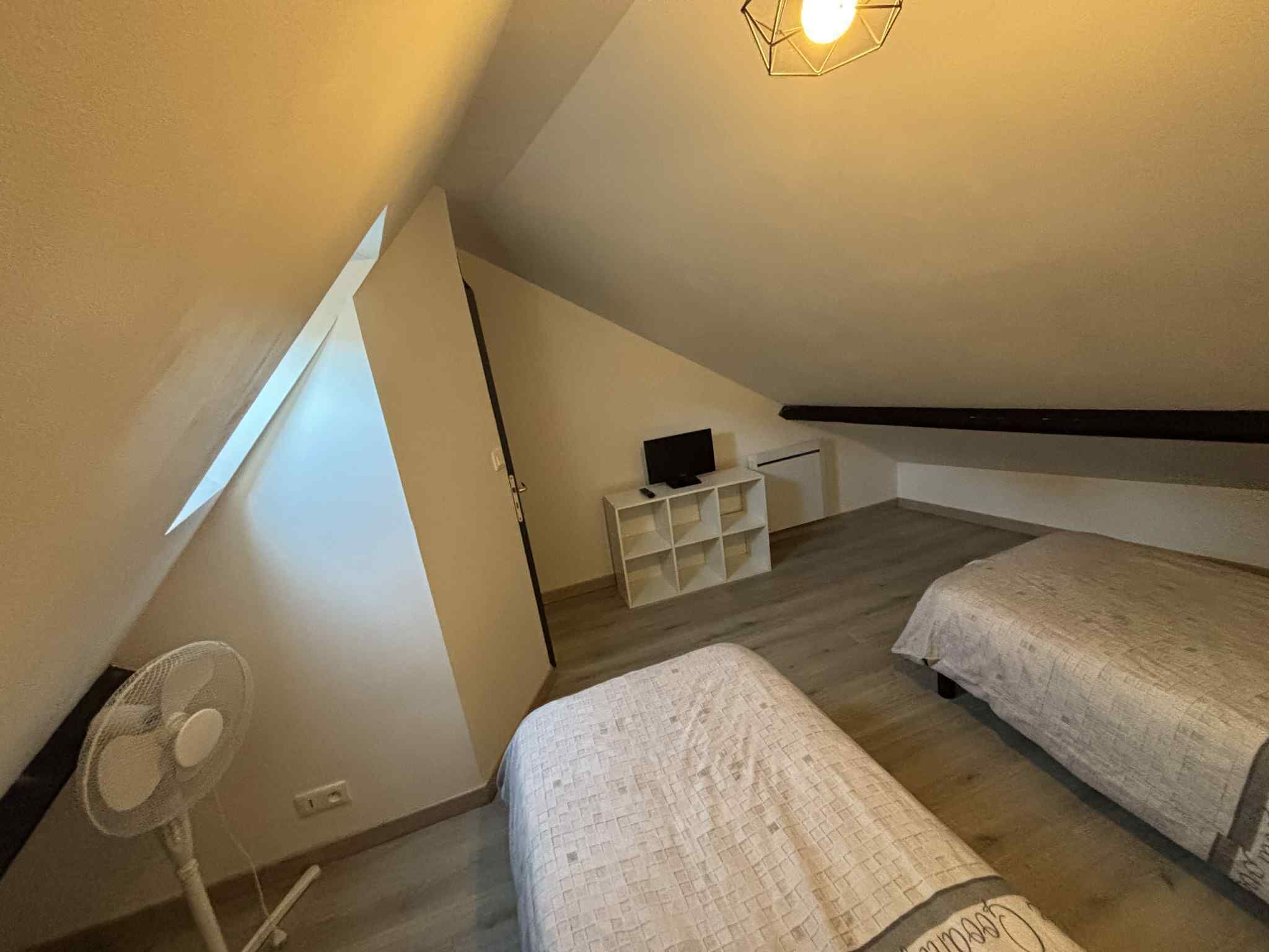3 chambres, bureau, lit parapluie, Wi-Fi gratuit