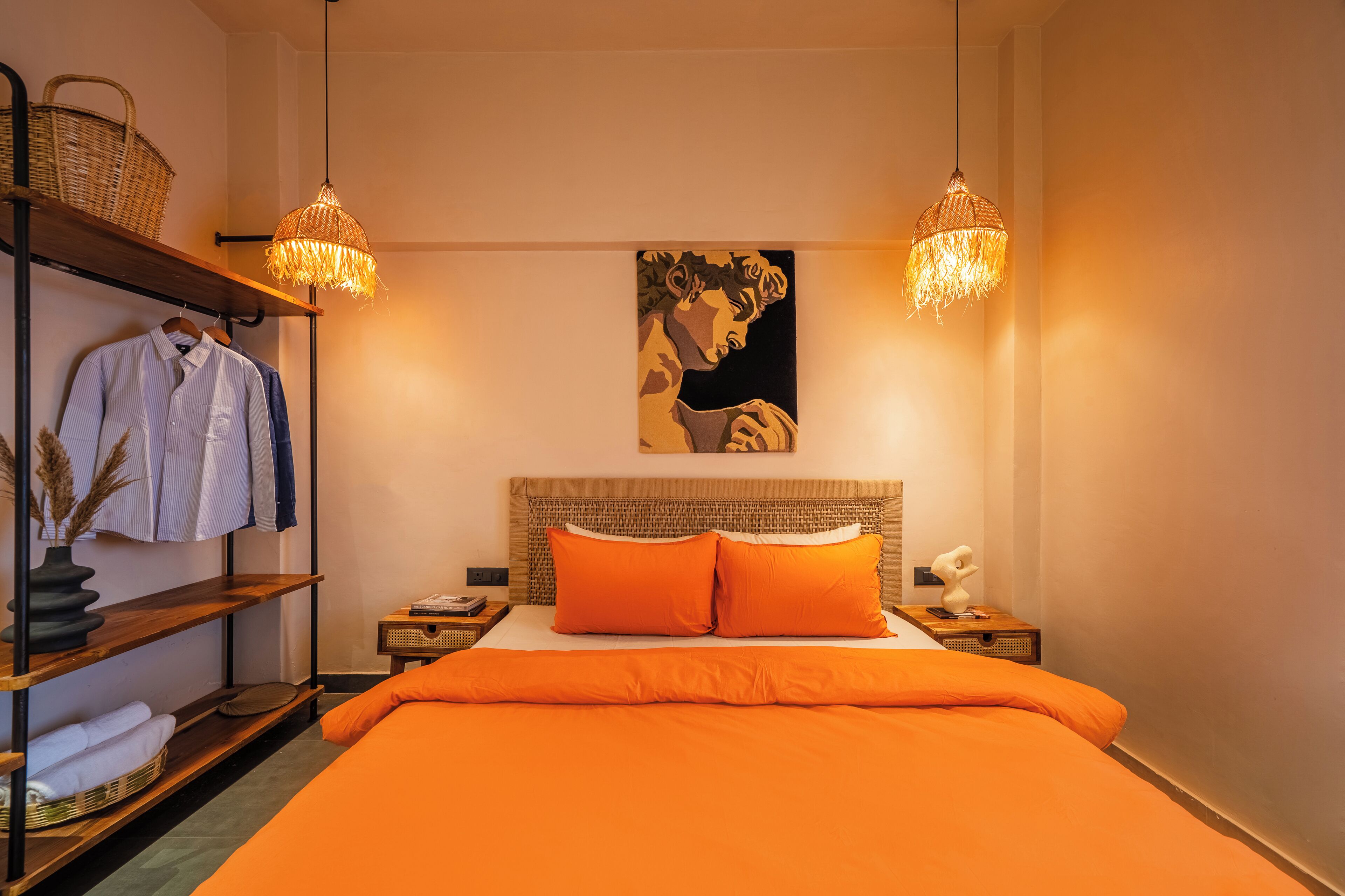 Căn hộ Cao cấp, quang cảnh vườn | Bộ đồ giường cao cấp, nệm cao su hoạt tính (memory foam), bàn 