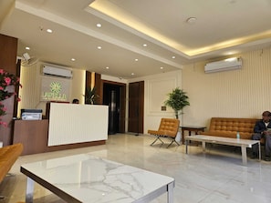Sitzecke in der Lobby