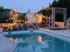 Outdoor pool - LA MAISON BRUNO DI SALVIO (Les Vans)