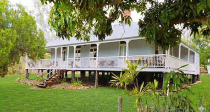 Station Masters Queenslander Country Home. Heritage charm meets modern luxury!