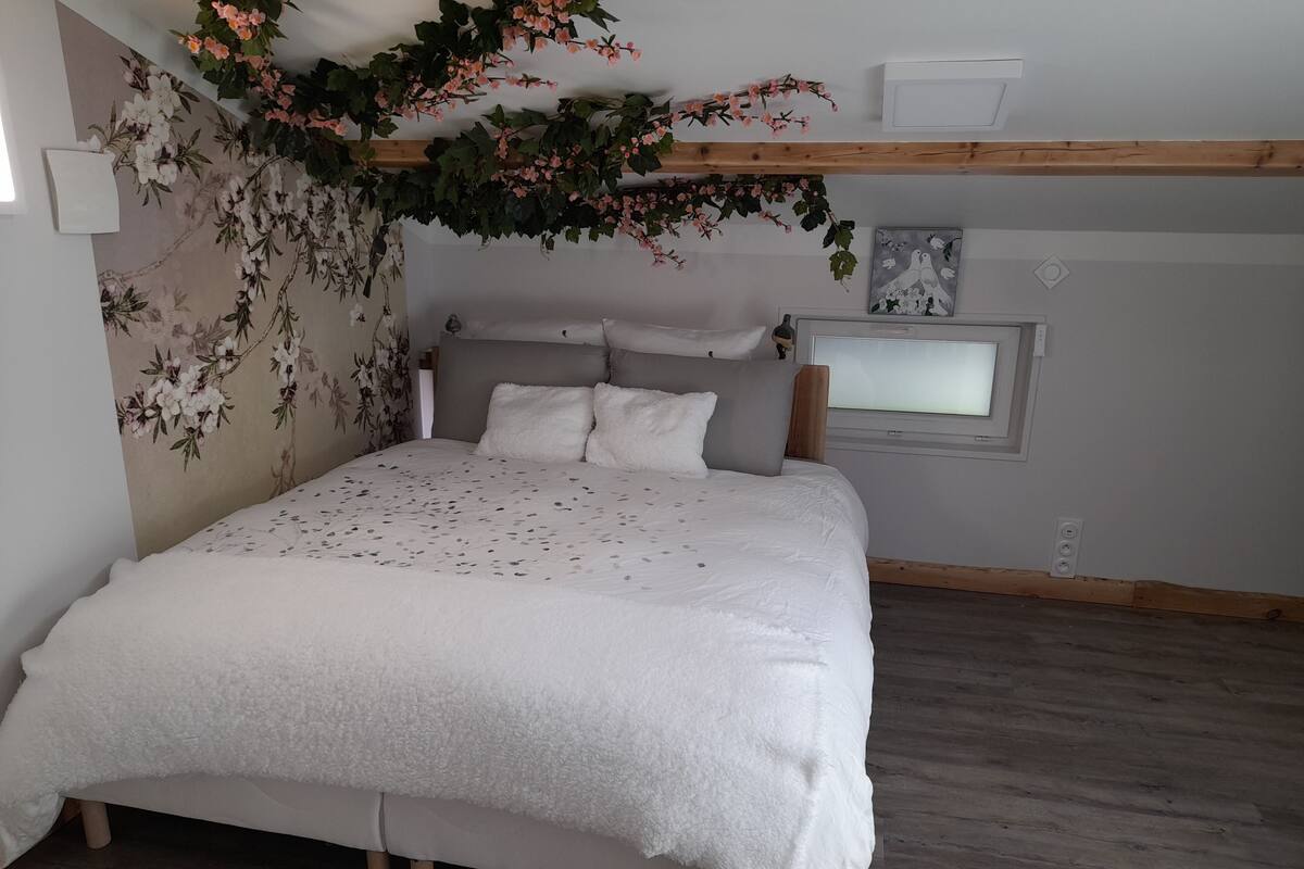 Romantisches Doppelzimmer, Balkon