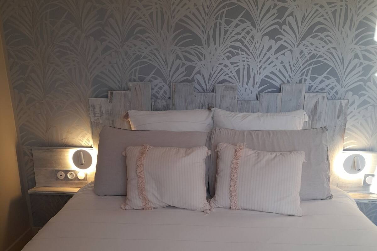 Doppelzimmer, Balkon, Gartenblick