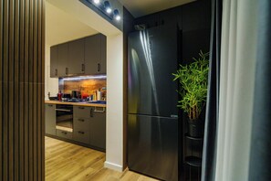 Private kitchen - City Break Aparment Craiova
Spacious 3-bedroom apartment in  Craiova (Craiova)