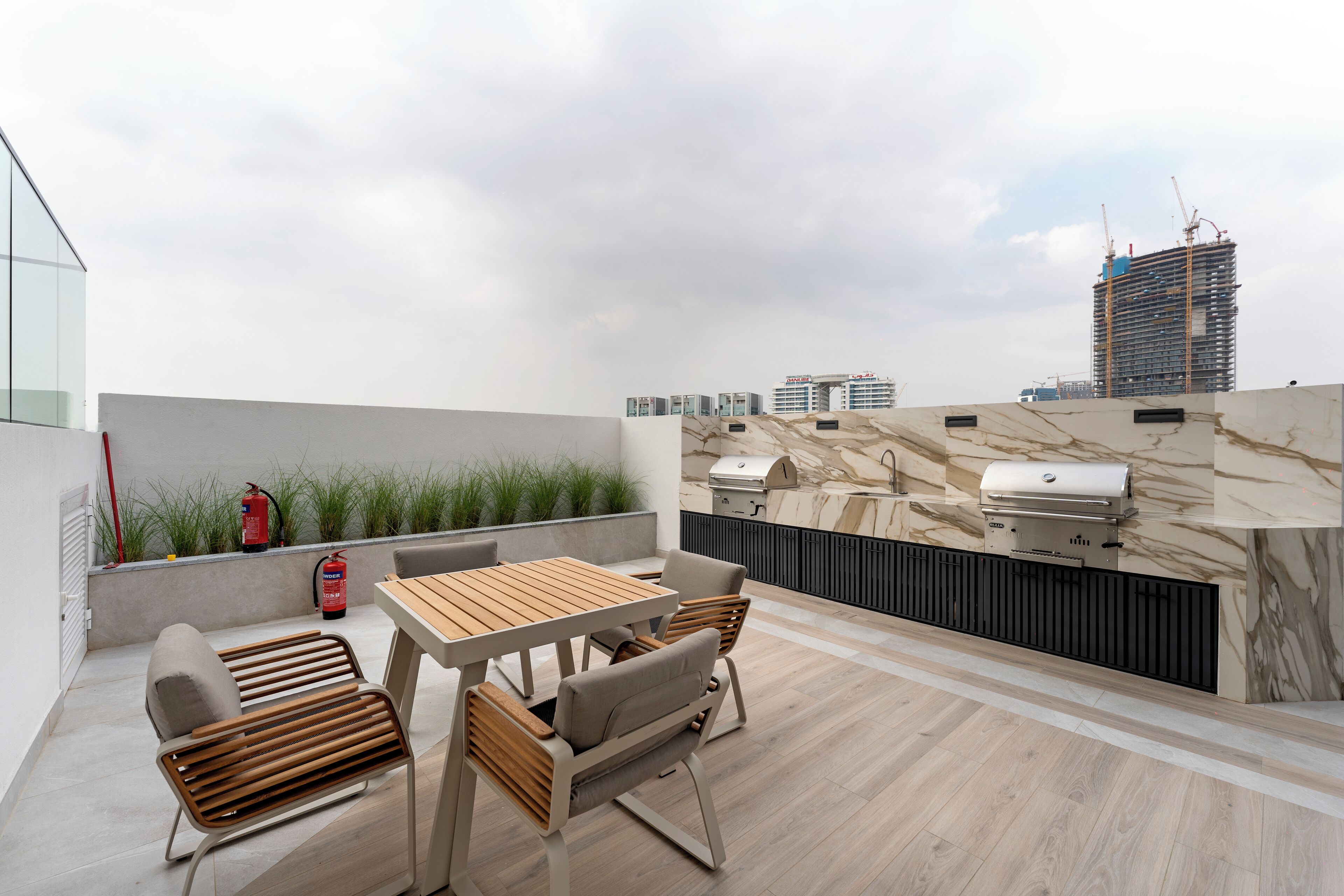 Rooftop terrace