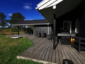 House, 4 Bedrooms, Smoking, Patio | Terrace/patio - Modern Holiday Home With Partial Sea Views in Læsø, Denmark (Læsø)