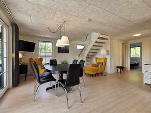 House, 3 Bedrooms, Smoking, Balcony | Living room - Modern Holiday Home With Nature Views in Læsø (Læsø)