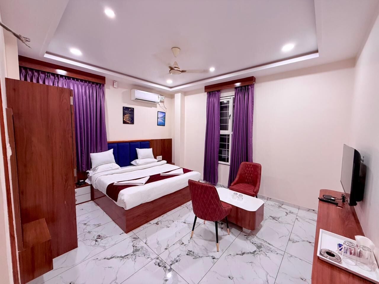 Deluxe Double Room, City View | Premium bedding, iron/ironing board, rollaway beds, free WiFi