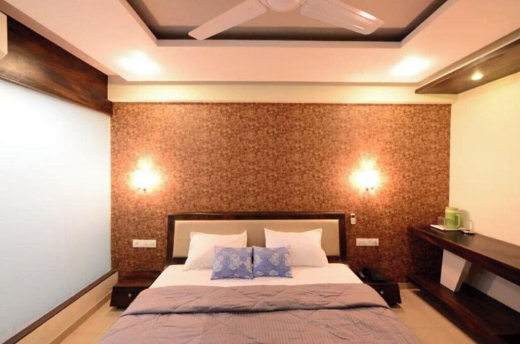 디럭스 더블룸 또는 트윈룸 | 이집트산 면 시트, 고급 침구, 메모리폼 침대, 책상