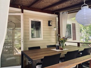 Dining - Comfortable mobile home in the south of France - perfect family vacation near the beach (Vias)