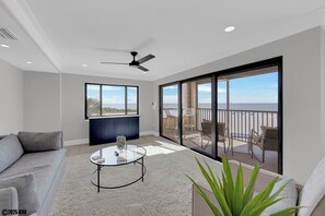 TV - Beachfront 2B/2B Sandarac Vacation Condo 506B. Direct gulf view! (Fort Myers Beach)
