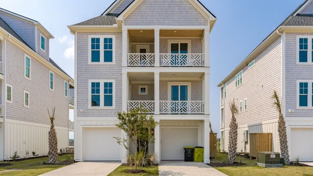 Exterior - Relaxin @ The Roses II - Brand New Home with Amazing Sound Views (Surf City)