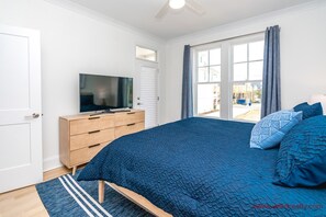 5 bedrooms, free WiFi, bed sheets - Relaxin @ The Roses II - Brand New Home with Amazing Sound Views (Surf City)
