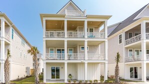 Exterior - Relaxin @ The Roses II - Brand New Home with Amazing Sound Views (Surf City)