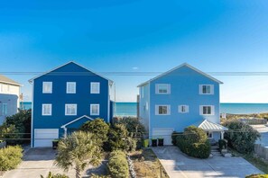 Exterior - Loggerhead Landing - Spacious 5BR Home with Cov. Porches & Ocean Views (Surf City)