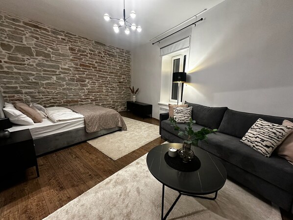 1 makuuhuone, silitysrauta/-lauta, Wi-Fi, vuodevaatteet