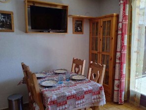 Dining - 2-room south-facing apartment for 4 in Valloire (Valloire)
