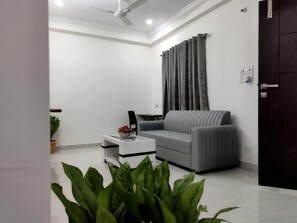 Apartment, 1 Bedroom, Balcony | Living area - residence Retreat Service Apartments  (Hyderabad)
