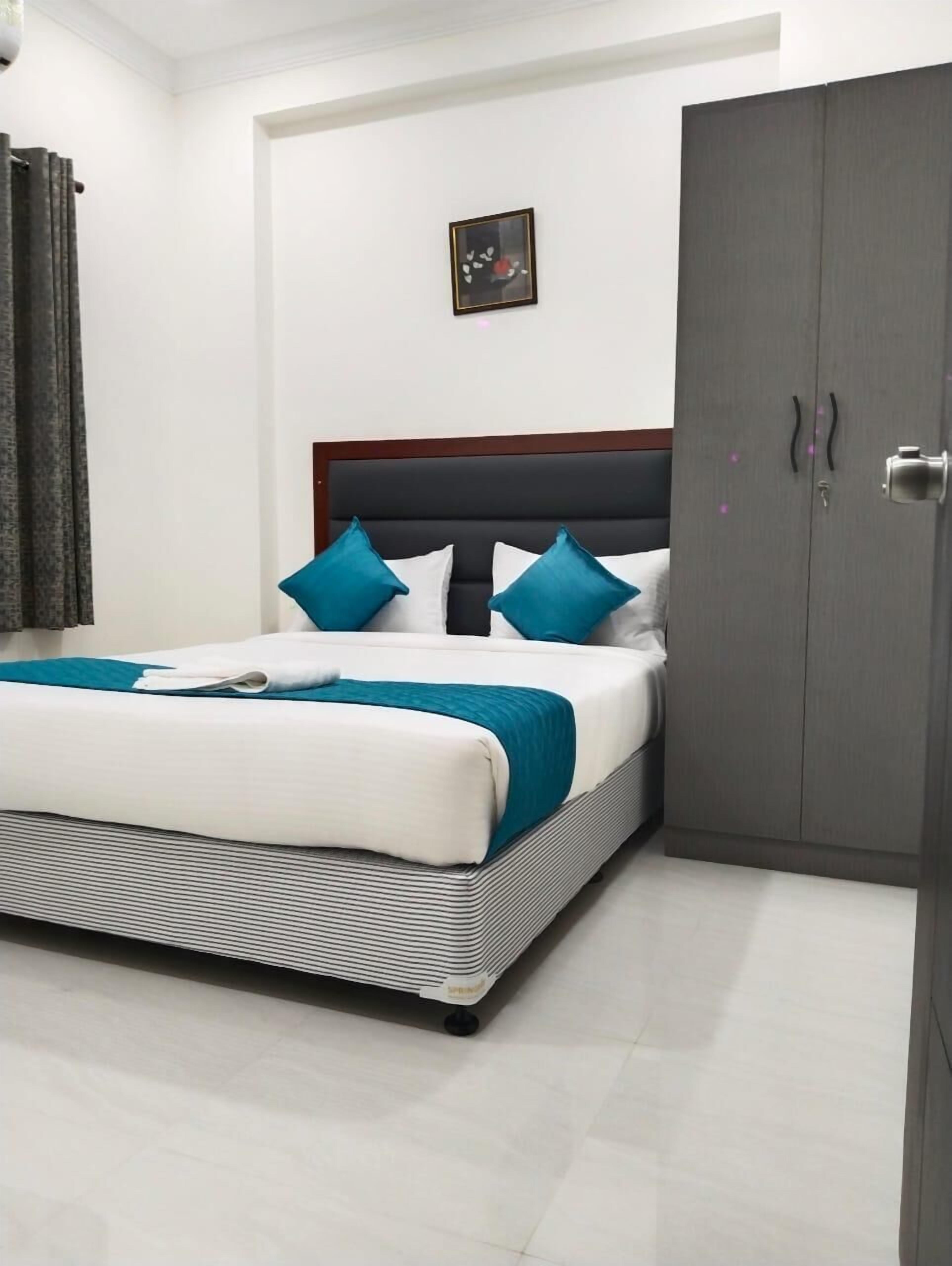 公寓, 1 间卧室, 阳台 | 客房内保险箱、办公桌、免费 WiFi