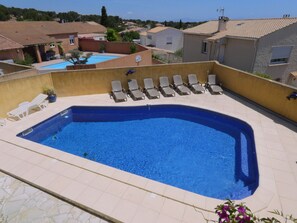 Pool - Vitapasibla - Beachfront villa with pool (Sausset-les-Pins)