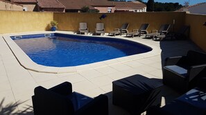 Pool - Vitapasibla - Beachfront villa with pool (Sausset-les-Pins)