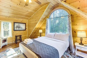 House (2 Bedrooms) | Interior - Newly Refreshed! Suches Cabin w/ Deck, Fire Pit (Suches)