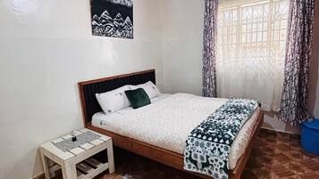 1 chambre, fer et planche Ă repasser, Wi-Fi, draps fournis