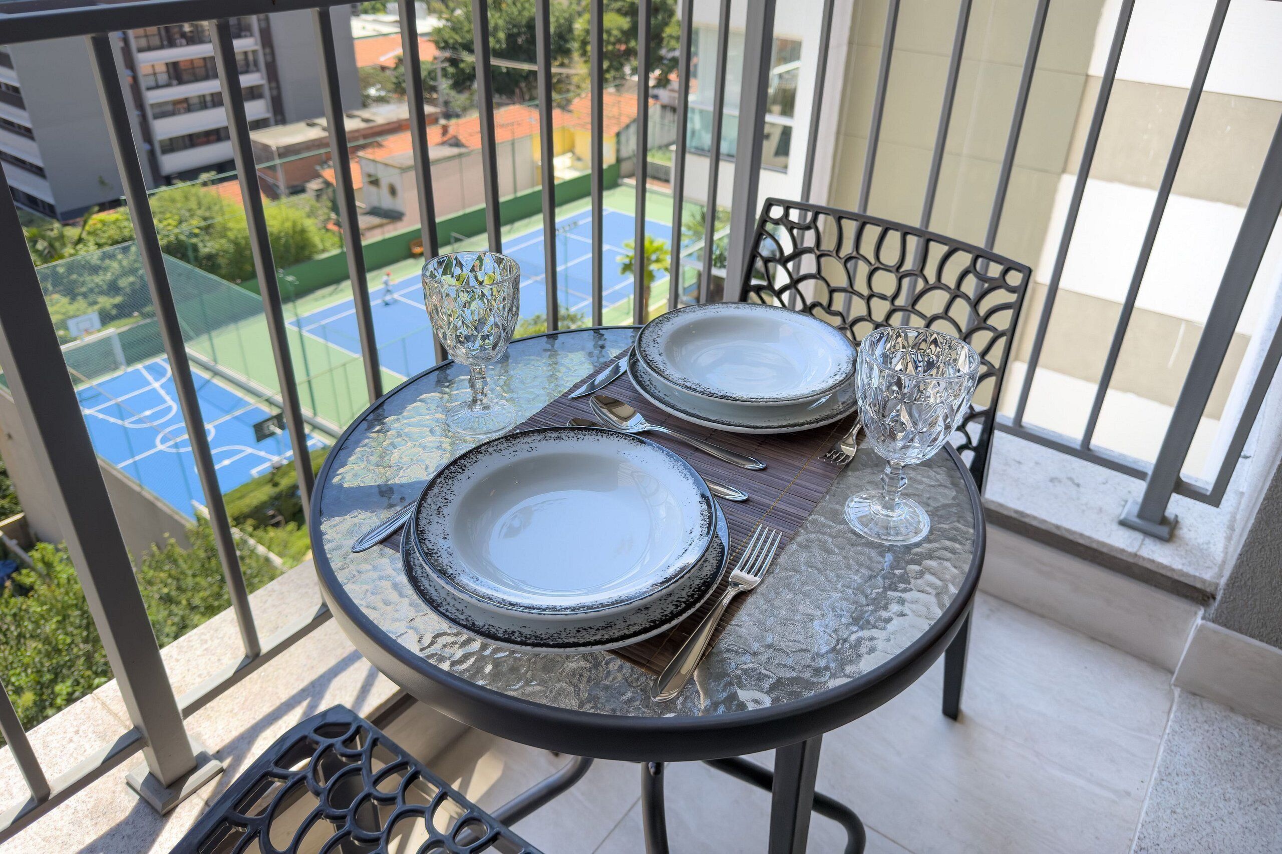 Apartamento | Opções para refeição ao ar livre