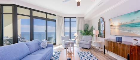 Apartment, 3 Schlafzimmer | Wohnbereich