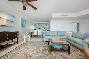 Condo, 2 Bedrooms | Living area - Phoenix On The Bay 1320 2 Bedroom Condo (Orange Beach)