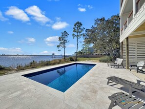 Pool - Waterfront Luxury Home for 12 | Pool | Fireplace (Gulf Shores)
