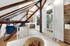 Deluxe Studio Suite, Non Smoking, Private Bathroom | Living area - Old Town Apartments Rajiceva (Belgrade)