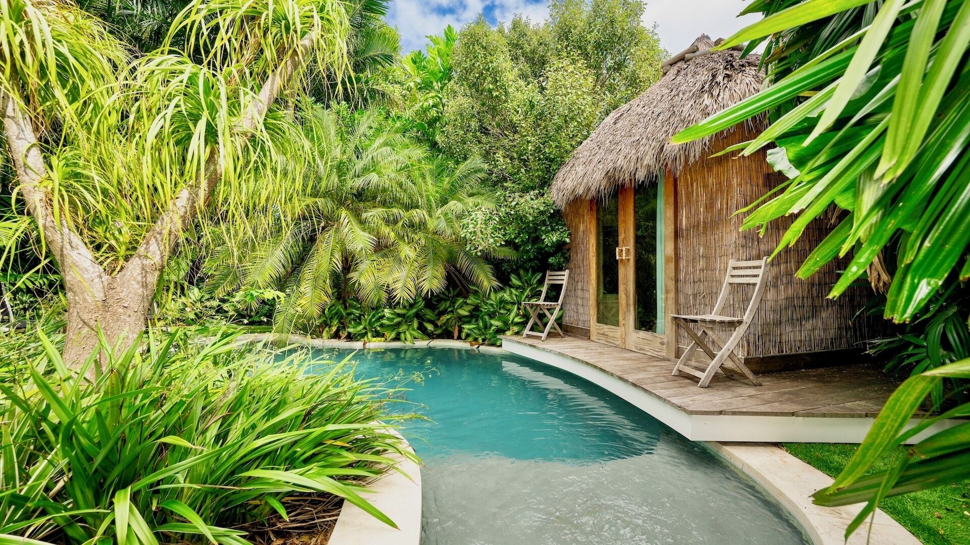 Una piscina climatizada