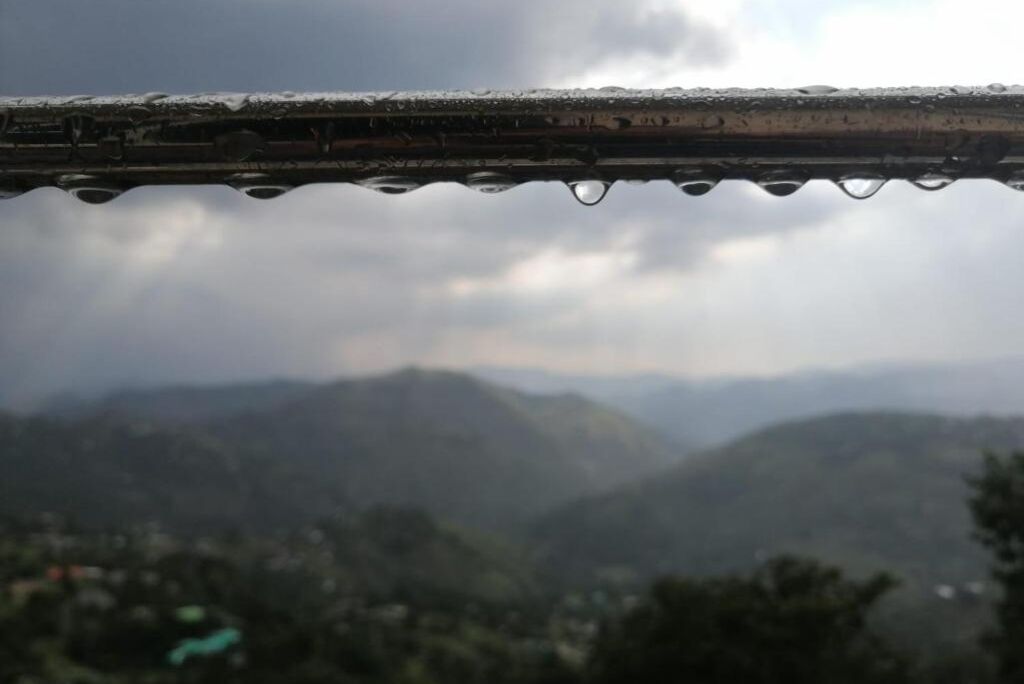 Vue depuis l’hébergement 