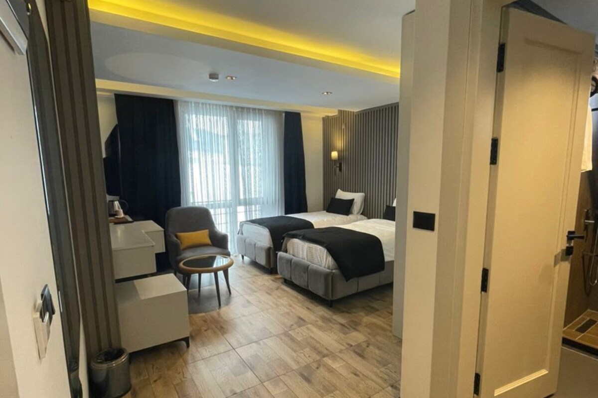 Standard-Zweibettzimmer, 2 Einzelbetten, Stadtblick | Hochwertige Bettwaren, Bettwäsche