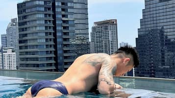 Room, 1 Bedroom, Balcony, Garden View | Pool | Outdoor pool