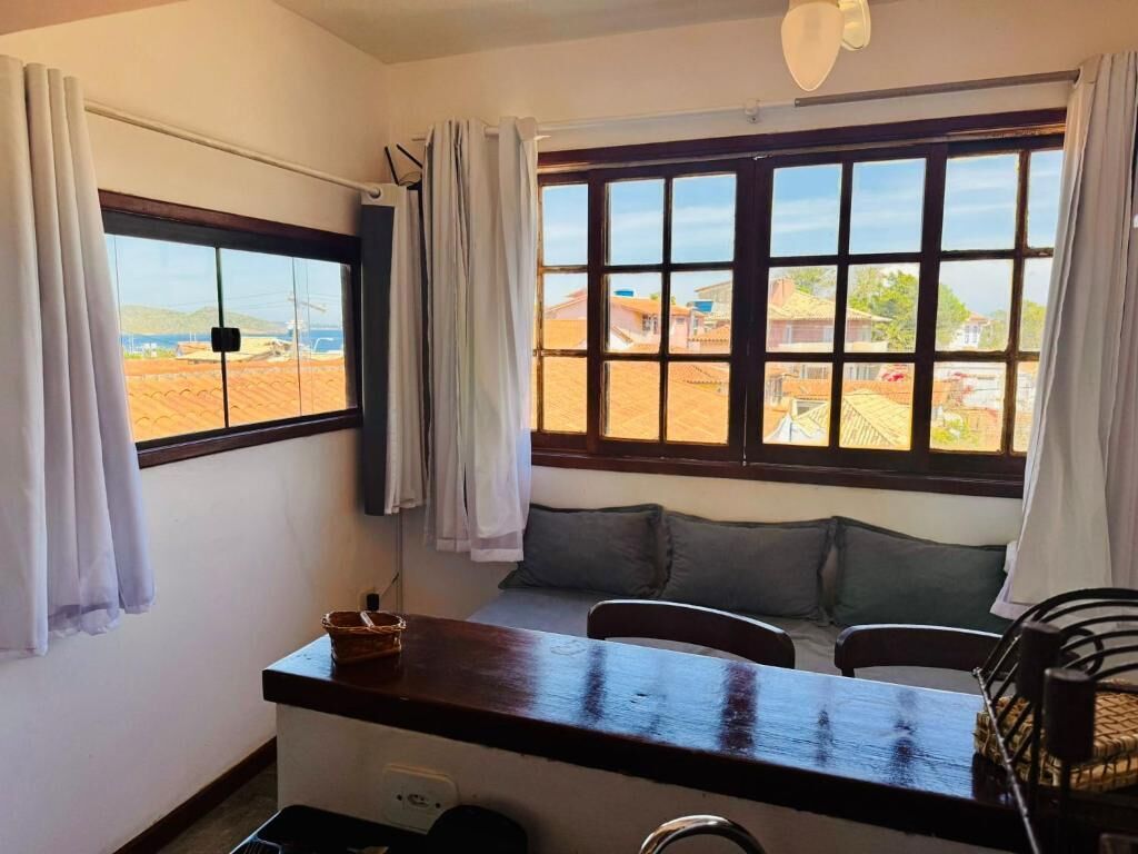 Habitación cuádruple familiar, vistas al mar | Zona de estar