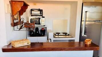 Family Quadruple Room, Ocean View | Private kitchen