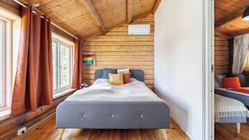 Kabin, 3 kamar tidur, balkon, pemandangan kebun | 3 kamar tidur