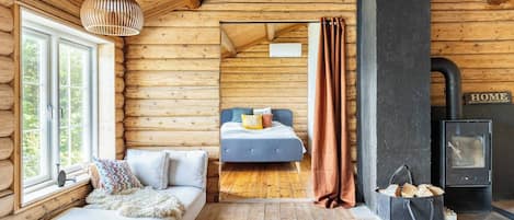 Baita, 3 camere da letto, balcone, vista giardino | 3 camere