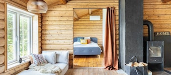 Cabin, 30 m to the Sea, 25 min Oslo, 10 min Tusenfryd