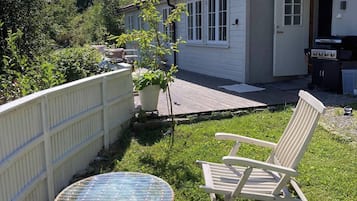 Hytte, 3 soverom, balkong, hageutsikt | Hage