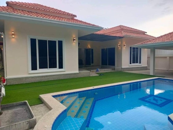 Villa, 3 Bedrooms, Accessible, Private Pool | Pool | Outdoor pool - The Natphop Pool Villa Meeting Pool Villa (Cha-am)