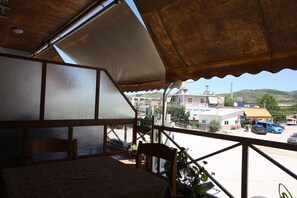 Twin kamer, balkon | Terras