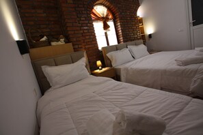 Standard Triple Room | Blackout drapes, soundproofing, iron/ironing board, free WiFi - Hotel Buzi Berat (Berat)